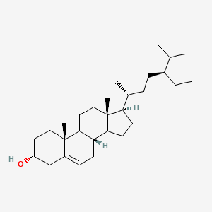 molecular formula C29H50O B7780166 (1R,3BS,7R,9AR,11AR)-1-[(2R,5S)-5-ETHYL-6-METHYLHEPTAN-2-YL]-9A,11A-DIMETHYL-1H,2H,3H,3AH,3BH,4H,6H,7H,8H,9H,9BH,10H,11H-CYCLOPENTA[A]PHENANTHREN-7-OL 