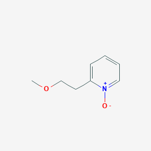 molecular formula C8H11NO2 B7780365 2-(2-Methoxyethyl)pyridin-1-ium-1-olate 