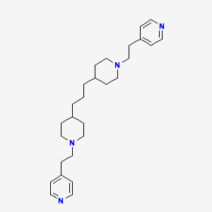 molecular formula C27H40N4 B7780414 1,3-Bis(2-pyridin-4-ylethylpiperidin-4-yl)propane 