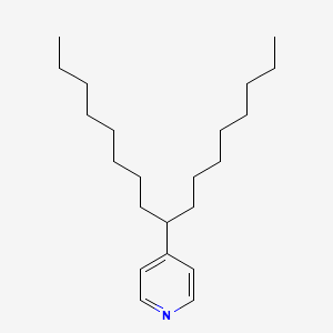4-(Heptadecan-9-yl)pyridine