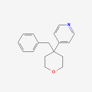 4-(4-Benzyloxan-4-yl)pyridine