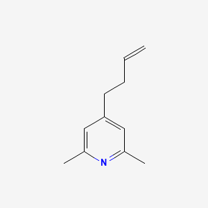 molecular formula C11H15N B7780503 4-(But-3-en-1-yl)-2,6-dimethylpyridine 