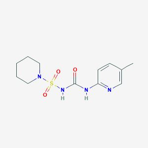 1-(5-Methylpyridin-2-yl)-3-(piperidine-1-sulfonyl)urea