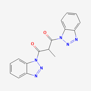 1,3-Bis(1H-1,2,3-benzotriazol-1-yl)-2-methylpropane-1,3-dione