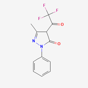 4-Trifluoroacetyl-3-methyl-1-phenyl-5-pyrazolone