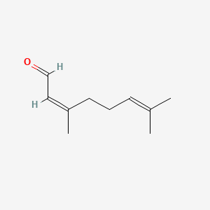 molecular formula C10H16O B7780846 柠檬醛 CAS No. 106-26-3
