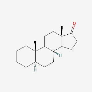 molecular formula C19H30O B7780891 (5R,8R,10S,13S)-10,13-dimethyltetradecahydro-1H-cyclopenta[a]phenanthren-17(2H)-one 