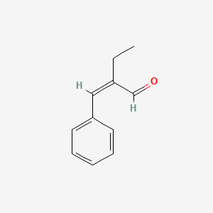 molecular formula C11H12O B7780896 Butanal, 2-(phenylmethylene)- CAS No. 351041-63-9