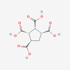 molecular formula C9H10O8 B7780982 (1R,2R,3S,4S)-cyclopentane-1,2,3,4-tetracarboxylic acid 