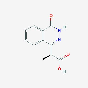 molecular formula C11H10N2O3 B7780988 (2S)-2-(4-hydroxyphthalazin-1-yl)propanoic acid 