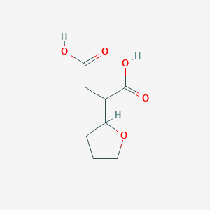 molecular formula C8H12O5 B7781007 2-(oxolan-2-yl)butanedioic Acid CAS No. 10486-63-2
