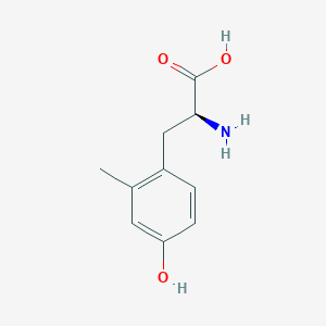molecular formula C10H13NO3 B7781026 L-Tyrosine, 2-methyl- CAS No. 70680-92-1
