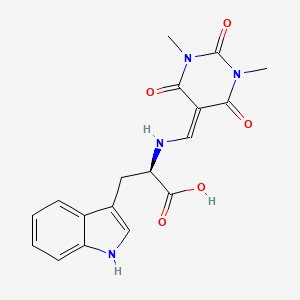 molecular formula C18H18N4O5 B7781044 CID 5436879 