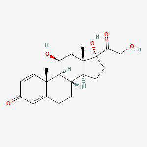 molecular formula C21H28O5 B7781188 泼尼松龙 CAS No. 8056-11-9