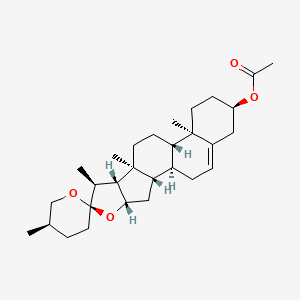 (25R)-3alpha-Acetoxyspirosta-5-ene