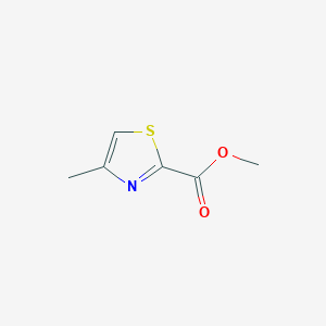 molecular formula C6H7NO2S B077814 4-甲基噻唑-2-甲酸甲酯 CAS No. 14542-15-5