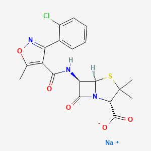 molecular formula C19H17ClN3NaO5S B7781627 CID 12557 