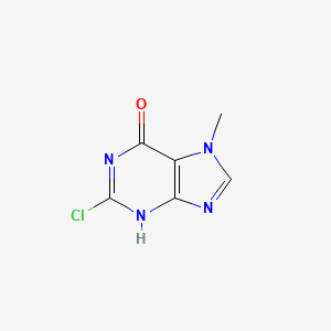 molecular formula C6H5ClN4O B7781640 CID 222243 