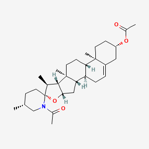 molecular formula C31H47NO4 B7781656 N,O-Diacetylsolasodine 