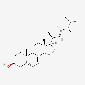 (3S,10R,13R,17R)-17-[(E,2R,5S)-5,6-dimethylhept-3-en-2-yl]-10,13-dimethyl-2,3,4,9,11,12,14,15,16,17-decahydro-1H-cyclopenta[a]phenanthren-3-ol