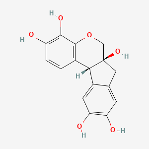 molecular formula C16H14O6 B7781724 Haematoxylin CAS No. 8005-33-2