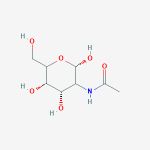 molecular formula C8H15NO6 B7781828 N-[(2S,4S,5S)-2,4,5-trihydroxy-6-(hydroxymethyl)oxan-3-yl]acetamide 