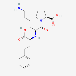 molecular formula C21H31N3O5 B7781882 赖诺普利 CAS No. 77726-95-5