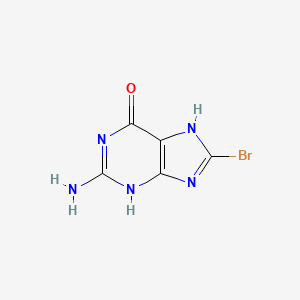 molecular formula C5H4BrN5O B7781901 CID 76473 
