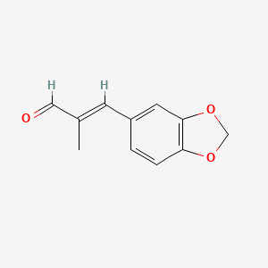 molecular formula C11H10O3 B7781908 Piperonylidene propionaldehyde CAS No. 6974-47-6