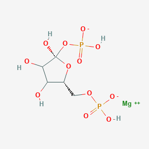 molecular formula C5H10MgO12P2 B7782054 magnesium;[(2S,5R)-2,3,4-trihydroxy-5-[[hydroxy(oxido)phosphoryl]oxymethyl]oxolan-2-yl] hydrogen phosphate 