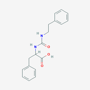 molecular formula C18H20N2O3 B7782090 N-[(2-phenylethyl)carbamoyl]phenylalanine 