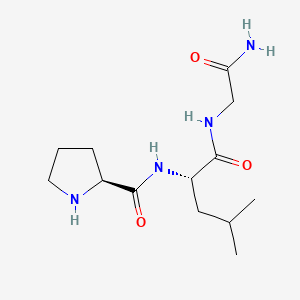 molecular formula C13H24N4O3 B7782166 黑素抑素 CAS No. 9083-38-9