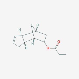 molecular formula C13H18O2 B7782329 (3aR,4S,7S,7aS)-3a,4,5,6,7,7a-hexahydro-1H-4,7-methanoinden-6-yl propionate 