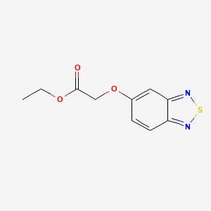 Ethyl (2,1,3-benzothiadiazol-5-yloxy)acetate