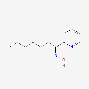 molecular formula C12H18N2O B7782393 1-Pyridin-2-yl-heptan-1-one oxime 