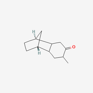 molecular formula C12H18O B7782397 7-Methyl-octahydro-1,4-methano-naphthalen-6-one 