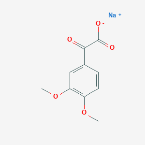 molecular formula C10H9NaO5 B7782467 CID 169981 