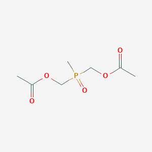 molecular formula C7H13O5P B7782488 (Methylphosphoryl)bis(methylene) diacetate 
