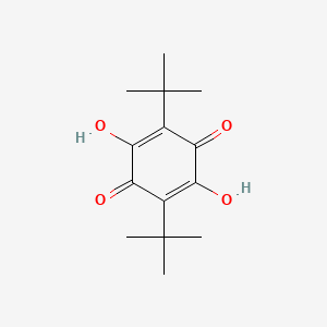 molecular formula C14H20O4 B7782494 2,5-Di-tert-butyl-3,6-dihydroxycyclohexa-2,5-diene-1,4-dione 