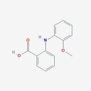 molecular formula C14H13NO3 B077825 N-(2-甲氧基苯基)邻氨基苯甲酸 CAS No. 13278-32-5