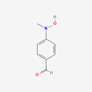 molecular formula C8H9NO2 B7782512 4-[Hydroxy(methyl)amino]benzaldehyde 