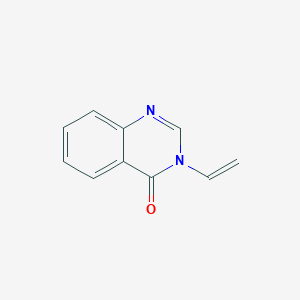 molecular formula C10H8N2O B7782523 3-vinylquinazolin-4(3H)-one 