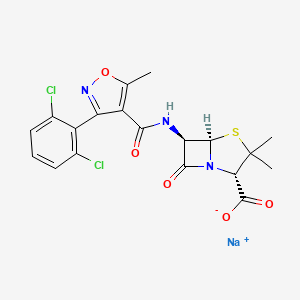 molecular formula C19H16Cl2N3NaO5S B7782628 CID 64688 