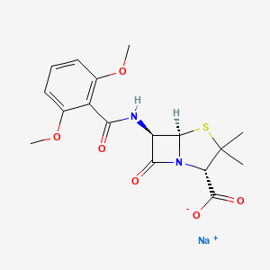molecular formula C17H19N2NaO6S B7782636 CID 64687 