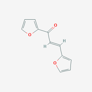 molecular formula C11H8O3 B7782708 (2E)-1,3-bis(furan-2-yl)prop-2-en-1-one CAS No. 3988-76-9