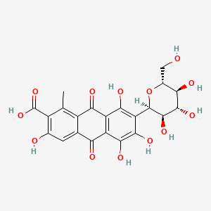 molecular formula C22H20O13 B7782779 C.I. 天然红 4 