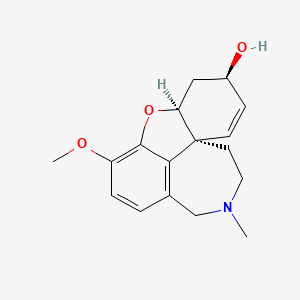 molecular formula C17H21NO3 B7782828 加兰他敏 CAS No. 23173-12-8
