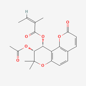 molecular formula C21H22O7 B7782862 蝶翅素 CAS No. 17944-23-9