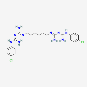 molecular formula C22H30Cl2N10 B7783026 Nolvasan 