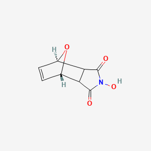 molecular formula C8H7NO4 B7783127 (4R,7S)-2-hydroxy-3a,4,7,7a-tetrahydro-1H-4,7-epoxyisoindole-1,3(2H)-dione 